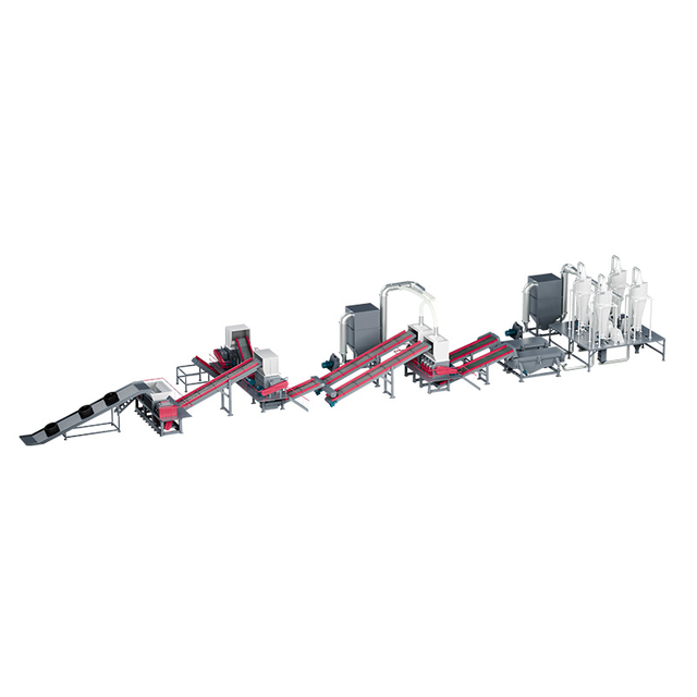 Waste Tire Recycling Line | Fully Automatic Tire Recycling Plant for Rubber Granules, Rubber Powder & Steel Wire Recovery 