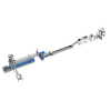 Two-Stage Plastic Recycling Pelletizing Line with Automatic Quantitative Feeder