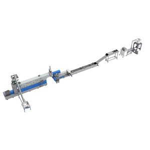 Two-Stage Plastic Recycling Pelletizing Line with Automatic Quantitative Feeder
